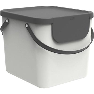 Rotho albula afvalscheider 38.8x35.5x33.9 cm 40l wit