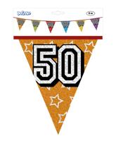 Holografische vlaggenlijn &apos;50&apos; (8 m) - thumbnail