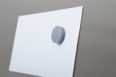 Maul Solid whiteboard magneet 600gr 10 stuks grijs