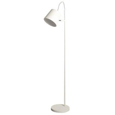 Zuiver Vloerlamp 'Buckle Head' 150cm, kleur Wit Zuiver Vloerlamp 'Buckle Head' 150cm, kleur Wit