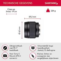 Samyang 12mm F/2.0 AF Sony E (APS-C) - thumbnail