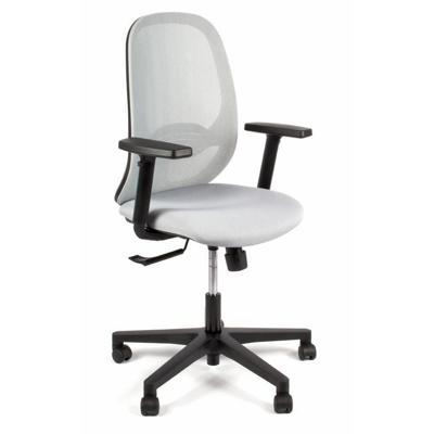 Linea Fabbrica Grace 01 Grijs/Grijs Bureaustoel met 1D Armleuning Linea Fabbrica Grace 01 Grijs/Grijs Bureaustoel met 1D Armleuning
