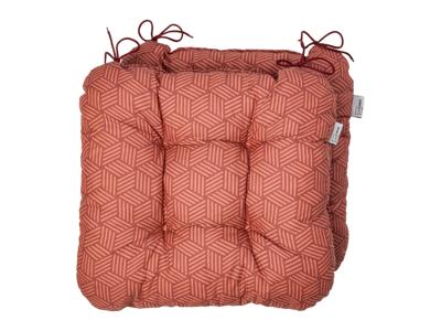 LIVARNO Set van 2 zitkussens Valencia/Miami 40 x 43 cm (Rood)