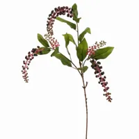Pure Royal kunsttak phytolacca americana 74cm bordeaux - thumbnail