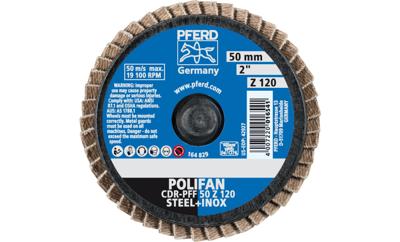 PFERD TOOLS 47202534 CDR PFF 50 Z 120 Lamellenschijf Diameter 50 mm Legering op kobaltbasis, Brons, Titanium, Koper, Messing, RVS, Grijs/grauw sferoïdisch PFERD TOOLS 47202534 CDR PFF 50 Z 120 Lamellenschijf Diameter 50 mm Legering op kobaltbasis, Brons, Titanium, Koper, Messing, RVS, Grijs/grauw sferoïdisch