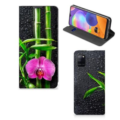 Samsung Galaxy A31 Smart Cover Orchidee