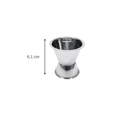 Cocktailshakerset van roestvrij staal 400 ml en alcoholdispenser van 2 en 4 cl - FACKELMANN - Bar Concept