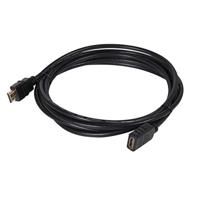 club3D HDMI Verlengkabel HDMI-A-stekker, HDMI-A-bus 3.00 m Zwart CAC-1321 4K UHD HDMI-kabel - thumbnail