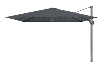 Platinum | Zweefparasol Challenger T¹ Telescoop Premium 350 x 350 cm | Faded Black