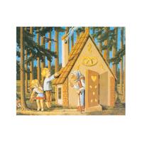 Goki houten blokpuzzel sprookjes - thumbnail