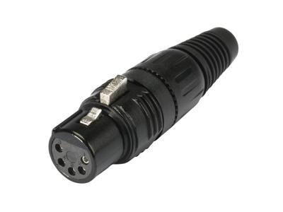 HICON XLR socket 5-pin HI-X5CF-B