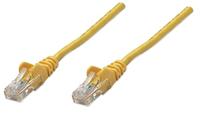 Intellinet 318969 RJ45 Netwerkkabel, patchkabel CAT 5e U/UTP 1.00 m Geel 1 stuk(s) - thumbnail