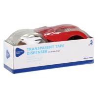 Plakbandhouder met 2 Plakbandrollen - thumbnail