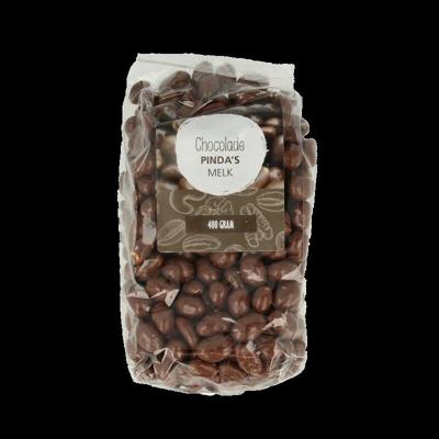 MijnNatuurwinkel Chocolade pinda melk 400 Gram