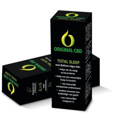 Original CBD CBD Total Sleep Original CBD CBD Total Sleep
