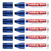 Edding permanent marker e-800 blauw - thumbnail