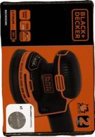 BLACK+DECKER BDCROS18N 18V Excentr. Schuurmachine | Zonder accu en lader | 1x schuurgaas | Stofopvangzak - BDCROS18N-XJ - thumbnail