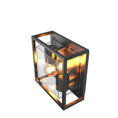 outdoor square wall light zwart Bologna Calex - Calex