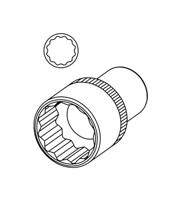 KS Tools 9114118 9114118 Verwisselbare kop - thumbnail