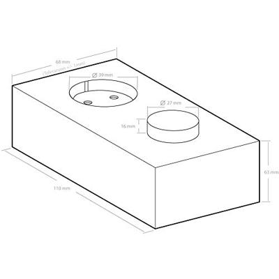 Kemo FG002N Vermogensregelaar Module 230 V/AC Kemo FG002N Vermogensregelaar Module 230 V/AC