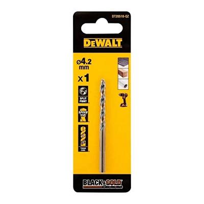DeWalt Accessoires Black & Gold Metaalboor | 4,2 mm - DT20518-QZ DeWalt Accessoires Black & Gold Metaalboor | 4,2 mm - DT20518-QZ