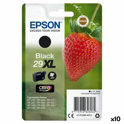 Originele inkt cartridge Epson 29 XL Zwart (10 Stuks) Originele inkt cartridge Epson 29 XL Zwart (10 Stuks)