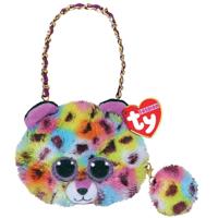 Ty Plush - Mini Purse - Giselle the Leopard (TY95216) - thumbnail