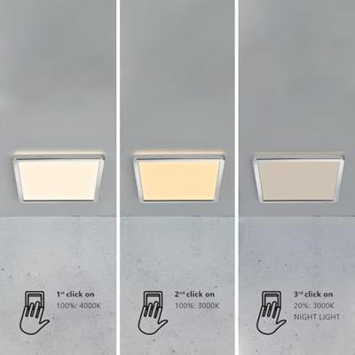 Nordlux 2015066133 Oja Square 29 LED-plafondlamp LED LED 19 W Chroom