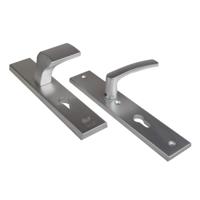 AMI veiligheidsbeslag knop/zonder kruk - SKG*** - PC 55 - deurdikte 38/42mm - F1 - 804550 - thumbnail