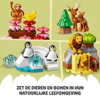Lego Duplo 10975 Wilde Dieren van de Wereld + Geluid - thumbnail