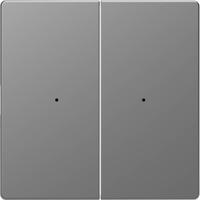 Merten MEG5220-6036 Wisselschakelaar Afdekking System Design RVS 1 stuk(s) - thumbnail