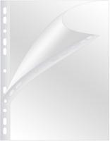 Q-CONNECT geperforeerde showtas A4 11-gaatsperforatie PP glanzend, pak van 100 stuks - thumbnail