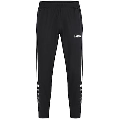 JAKO Power Vrijetijdsbroek Kids Zwart Wit - thumbnail
