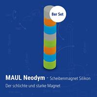 Maul Magneet (Ø x h) 14.6 mm x 9 mm Diverse kleuren 8 stuk(s) 6166499 - thumbnail