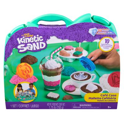 Kinetic Sand in een cafékoffer