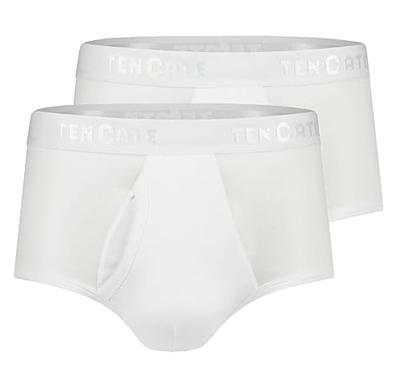 2-Pack Classic slip heren met gulp - 32320 - Heren ondergoed met sluiting - Biologisch katoen