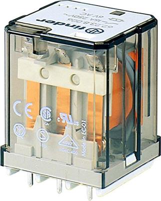 Finder 62.23.9.012.4000 Printrelais 12 V/DC 16 A 3x wisselcontact 1 stuk(s)