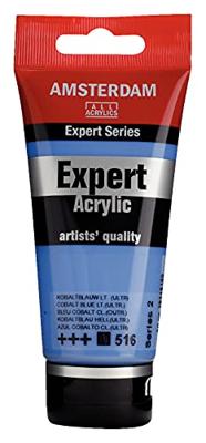 Royal Talens Amsterdam Expert Series Acrylverf Tube 75 ml - Kobaltblauw Licht (Ultramarijn) 516