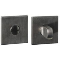 WC-sluiting verdekt 53x53x6mm met stift 6-8mm PVD antraciet - thumbnail