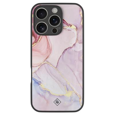 iPhone 16 Pro glazen hardcase - Purple sky iPhone 16 Pro glazen hardcase - Purple sky