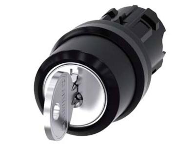 Siemens 3SU10004BM010AA0 3SU1000-4BM01-0AA0 Sleutelschakelaar 2 x 45 ° IP66, IP67, IP69/IP69K 1 stuk(s)