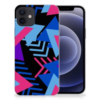 iPhone 12 | 12 Pro (6.1") | TPU Hoesje | Funky Triangle