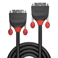 LINDY 36261 2m DVI-I Single Link kabel, Black Line - thumbnail