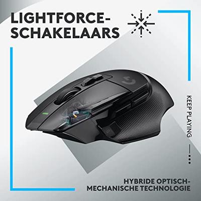 Gamingmuis - Draadloos - Logitech G - G502 X Lightspeed - Zwart - thumbnail