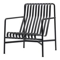HAY Palissade lounge high tuinstoel anthracite - thumbnail