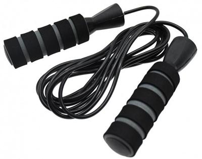 Vector X springtouw aanpasbaar PVC/foam zwart