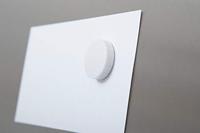 MAUL magneet Solid, 32 mm, trekkracht 800 gr, doos van 10 stuks, wit - thumbnail