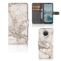 Nokia G10 | G20 | Bookcase | Marmer Beige - thumbnail