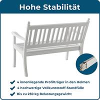 Blome Hohenzollern 62001 Tuinbank Kunststof Wit - thumbnail