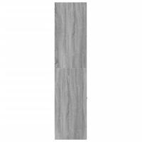 Apothekerskast 40x41x174,5 cm bewerkt hout grijs sonoma eiken - thumbnail